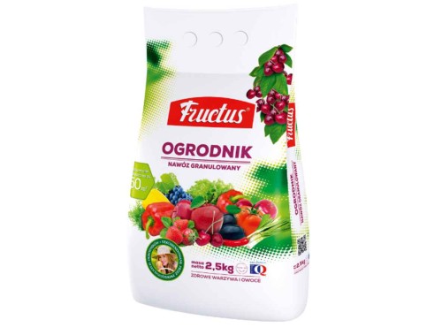 Przejdź do produktu Nawóz uniwersalny Fructus Ogrodnik 2,5 kg