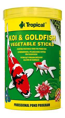 Przejdź do produktu TROPICAL KOI&GOLDFISH VEGET STICKS 1L