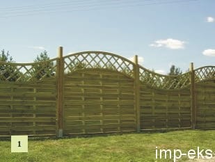 Przejdź do produktu PŁOT ULA 180x180CM DREWNO OGRODZENIE W-WA