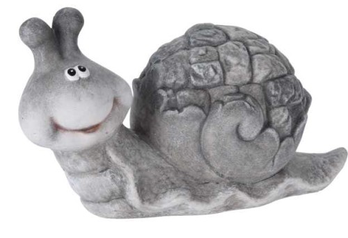 Przejdź do produktu Figurka ślimak ogrodowy 230x85x135mm 547351