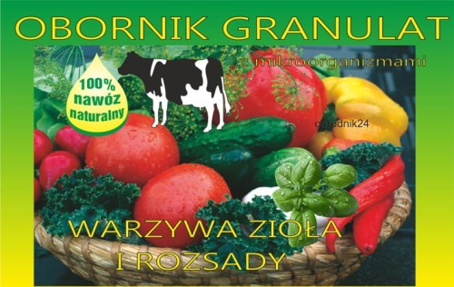 Przejdź do produktu Obornik granulowany do warzyw 5L