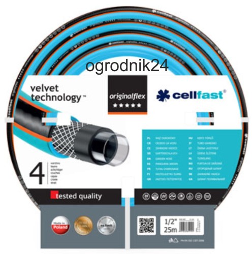 Przejdź do produktu 17-120 wąż ogrodowy orginal flex 3/4 25m 