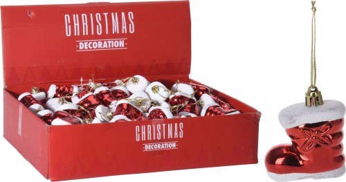 Przejdź do produktu Czerwony but ozdoba plastikowa 2szt 687248