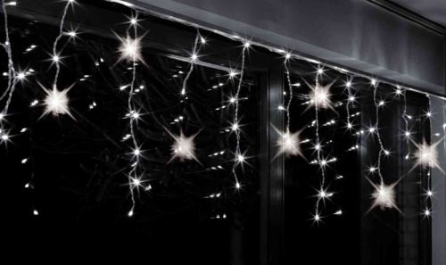 Przejdź do produktu Kurtyna sople białe LED  FLESZ 60L 20-192 