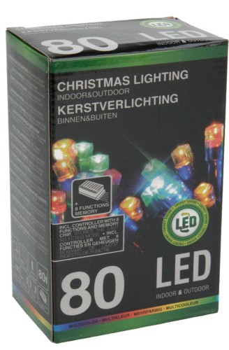 Przejdź do produktu Lampki sznur 80 LED +8 funkcji zewnętrzne 785344