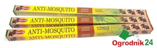 Przejdź do produktu KADZIDEŁKA NA KOMARY MESZKI LEMON-SANDAL 8 SZT