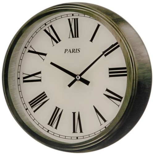 Przejdź do produktu Zegar ścienny analogowy szkło 30cm 106053