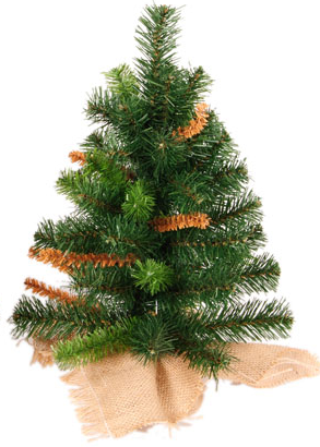 Przejdź do produktu Choinka sztuczna jodła 40cm w jucie świąteczna LENA