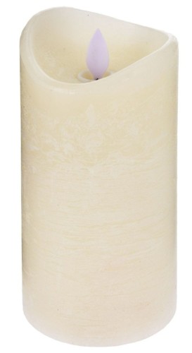 Przejdź do produktu Świeca LED z timerem 7,5x10cm kość słoniowa płomień 689574