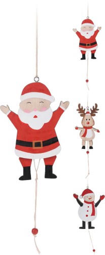 Przejdź do produktu Ozdoba wisząca figurki  297706 świąteczna choinkowa 