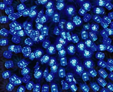 Przejdź do produktu Lampki 50 LED NIEBIESKIE 4,9m  38-466 ZASILACZ