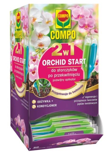 Przejdź do produktu Odżywka do storczyków nawóz Orchid Start 2w1 50szt COMPO