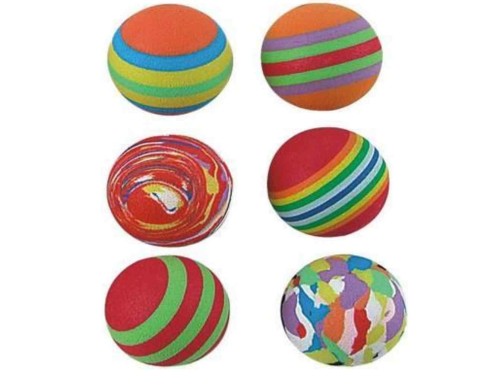 Przejdź do produktu Piłeczki Bowly Molly dla kota 10szt zabawki 238271