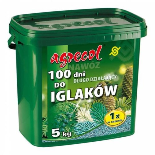 Przejdź do produktu Nawóz 100 dni do iglaków 5kg długodziałający AGRECOL
