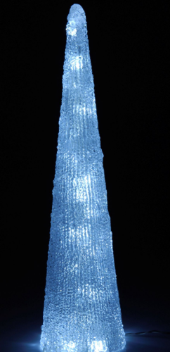 Przejdź do produktu Choinka świecąca  piramida 20 LED 40cm 171061