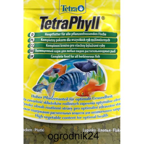 Przejdź do produktu TETRA PHYLL 12G SASZETKA 134430 AKWARIUM W-WA