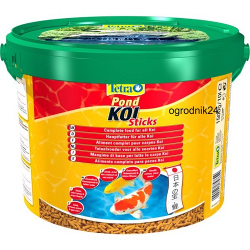 Przejdź do produktu Tetra pond pokarm dla ryb koi stick 10l 758629 oczka wodne