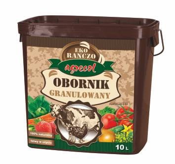 Przejdź do produktu Obornik granulowany 10l do wszystkich roślin AGRECOL