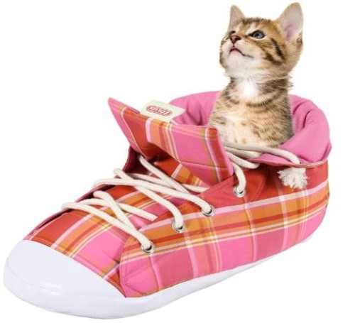 Przejdź do produktu Legowisko dla kota but różowy 