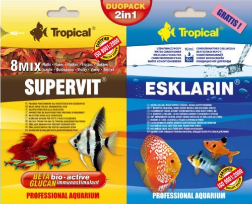 Przejdź do produktu TROPICAL SUPERVIT 12G+ESKLARIN 10ML 2W1