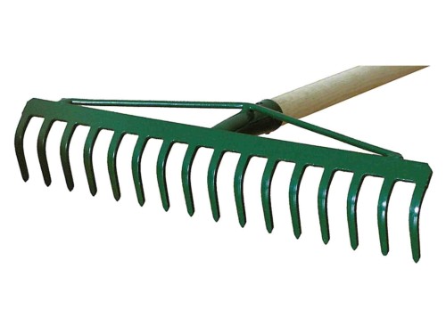 Przejdź do produktu Grabie 16-zębne z pałąkiem oprawione Kard 184
