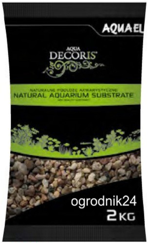 Przejdź do produktu AQUAEL 114044 ŻWIR NATURALNY WIELOBARWNY 3-5MM 2KG AKWARIUM W-WA