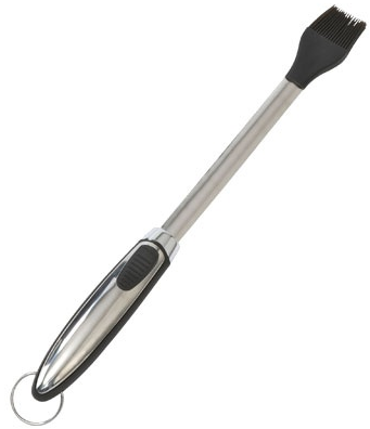 Przejdź do produktu Pędzelek silikonowy INOX 42cm do grilla Landmann 13421