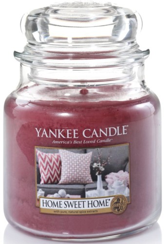 Przejdź do produktu Yankee Candle średnia świeca 411g HOME SWEET HOME herbata cynamon
