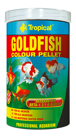 Przejdź do produktu TROPICAL GOLDFISH COLOR PELLET 5L+20% GRATIS