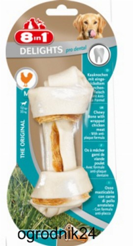 Przejdź do produktu ZOLUX  T102656 PRZYSMAK DENTAL DELIGHTS BONES 8in1 M 1SZT DLA PSA W-WA
