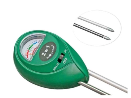 Przejdź do produktu Kwasomierz tester podłoża PH +wilgotnościomierz 071505