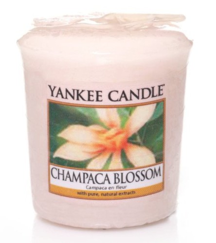 Przejdź do produktu Yankee Candle sampler świeca 49g Champaca Blossom kwiatowy