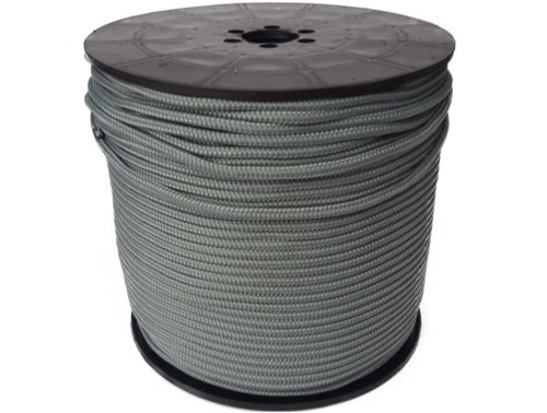 Przejdź do produktu Linka plandekowa szara PPR do plandek 6 mm plandeka 