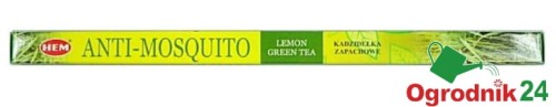 Przejdź do produktu KADZIDEŁKA NA KOMARY MESZKI LEMON-GREEN TEA 8 SZT