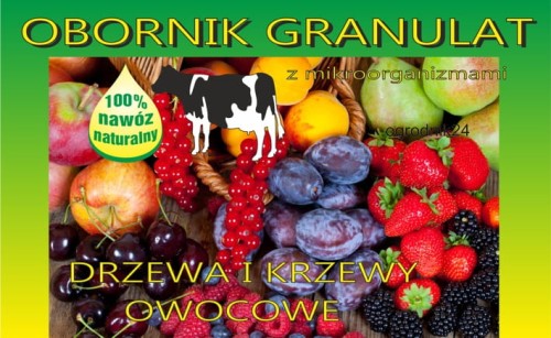 Przejdź do produktu Obornik granulowany do drzew krzewow owocowych 10L