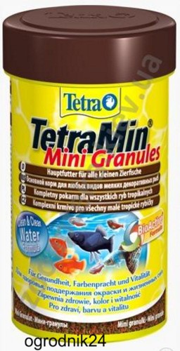 Przejdź do produktu TETRA MIN MINI GRANULES 100ML 199057 AKWARIUM W-WA