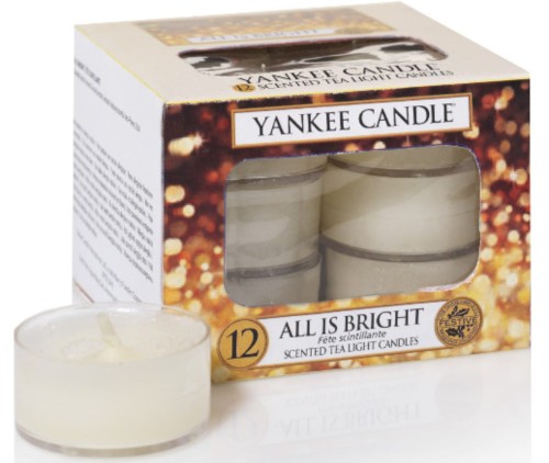Przejdź do produktu Yankee Candle tealight All Is Bright 12szt podgrzewacz