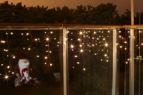 Przejdź do produktu Kurtyna sople LED 60L zewnętrzne lampki 38-618 biały ciepły 3M