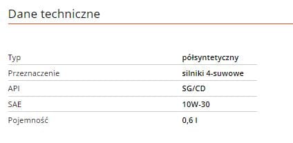 Olej do silników 4-suwowych DAEWOO DWO 600