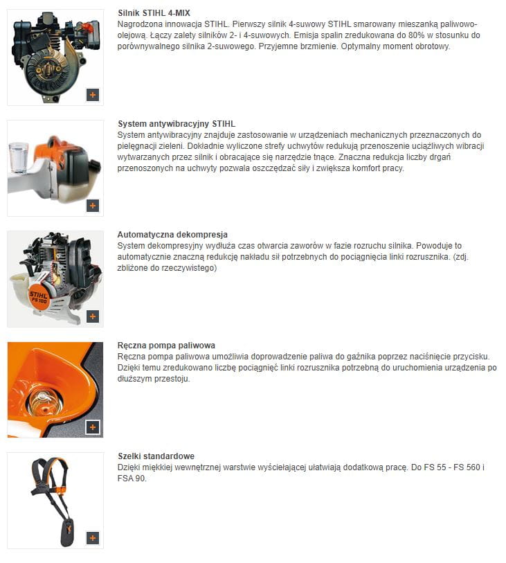 kosa spalinowa Stihl Fs 131 2
